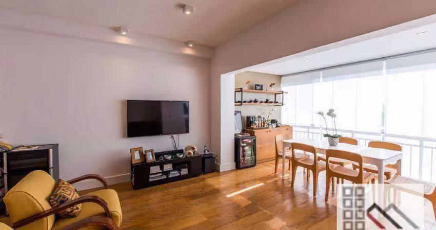 Apartamento 3 dormitórios (85m²), 1 suíte, mobiliado, terraço, 2 vagas. more a poucos metros da estação faria lima