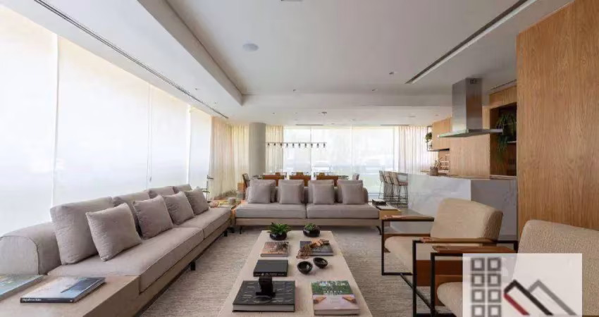 Apartamento 3 dormitórios (142,22m²), 3 suítes, terraço, 2 vagas. ao lado da estação do metrô fradique coutinho