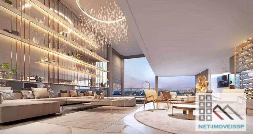 APARTAMENTO 4 DORMITÓRIOS (308m²), 4 SUÍTES, TERRAÇO, 4 VAGAS. A 300 METROS DA ESTAÇÃO AACD-SERVIDOR