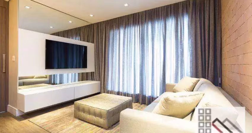 Apartamento 1 dormitório (68m²), 1 suíte, 1 vagas, varanda. a 300 metros do parque do ibirapuera