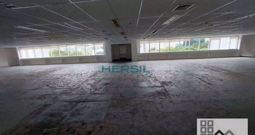 Conjunto comercial (504m²), 2 banheiros, 11 vagas. a 500 metros da estação cptm berrini
