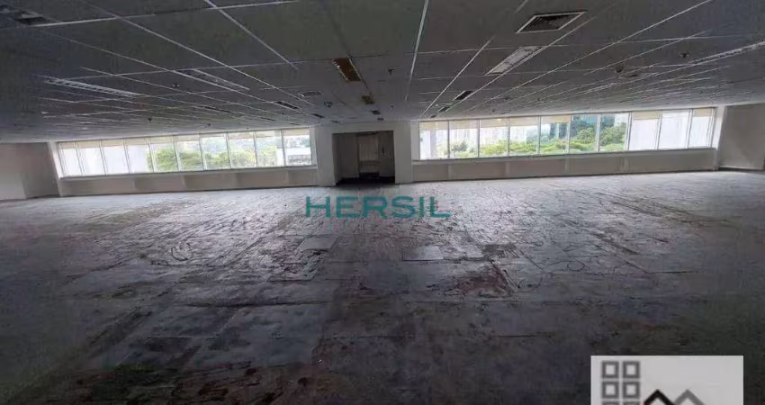 Conjunto comercial (504m²), 2 banheiros, 11 vagas. a 500 metros da estação cptm berrini