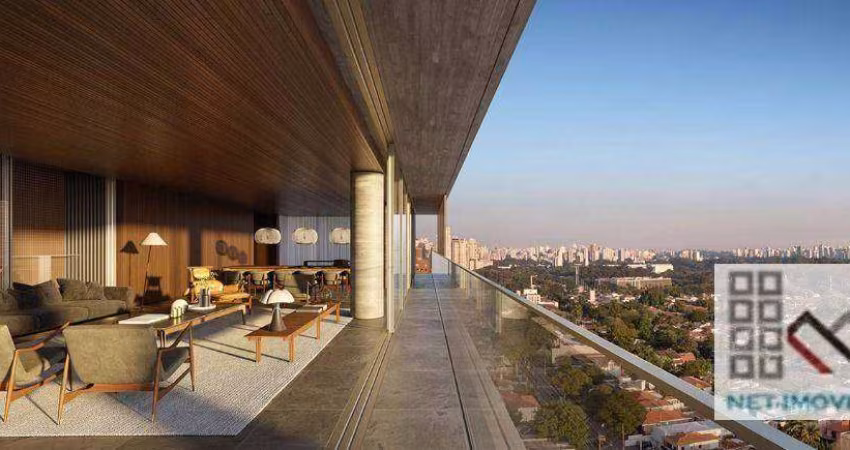 Apartamento 4 dormitórios (403m²), 4 Suítes, Varanda gourmet, 5 vagas. Próximo do Parque do Ibirapuera
