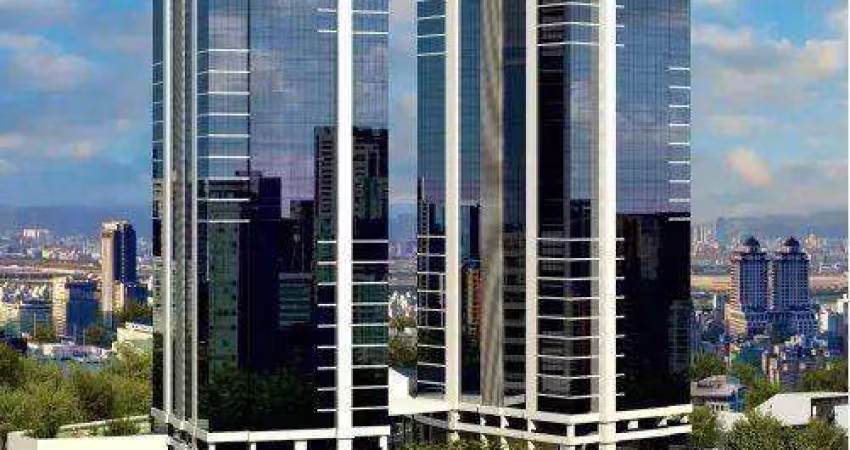 Laje Corporativa (900m²), 4 Banheiros, 24 Vagas. Prédio novo, ao lado da Marginal Tietê