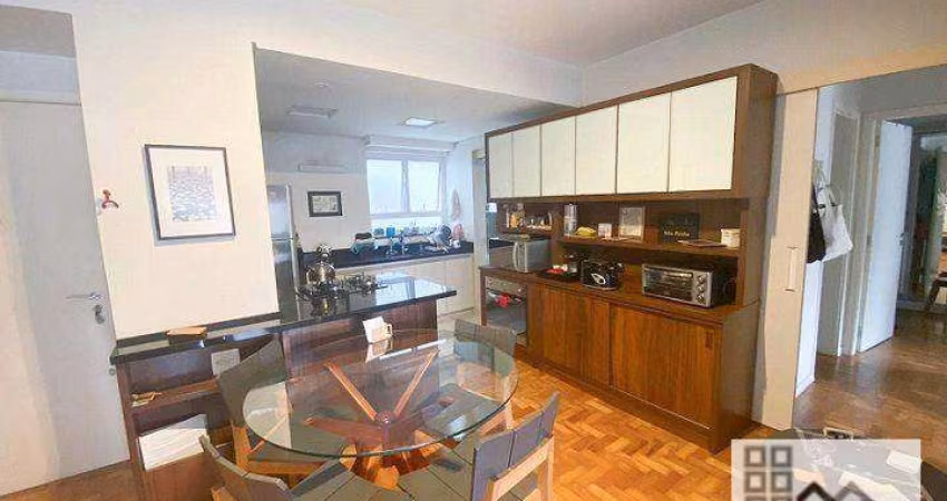 Apartamento 2 Dormitórios (81m²), 1 Suíte, 2 Banheiros, Reformado e Mobiliado. No coração do Itaim Bibi
