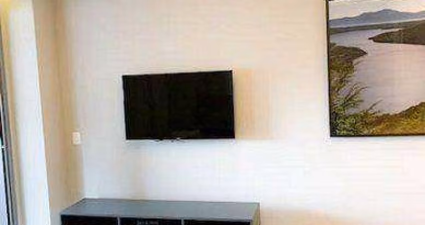 Apartamento 1 dormitório (43,8m²), 1 Banheiro, Mobiliado, Varanda, 1 Vaga. A 200 metros da estação Campo Belo