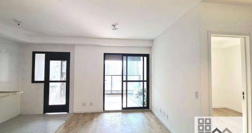 Apartamento 2 Dormitórios (61,69m²), 1 Suíte, Varanda, 1 Vaga. Piscina no hooftop, um espaço que flutua no coração do Brooklin