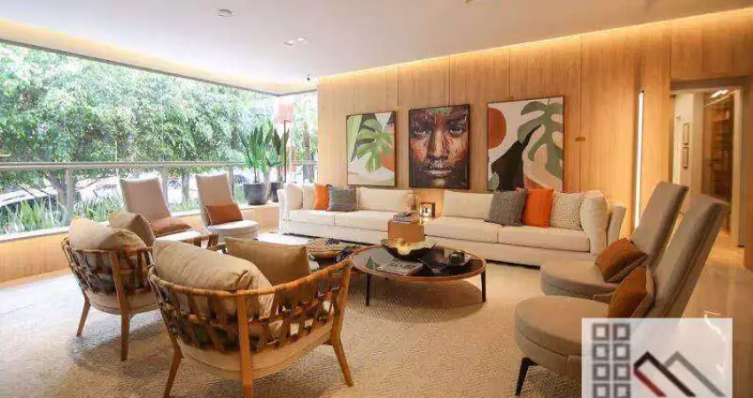 Apartamento 3 dormitórios (181,20m³), 3 suítes, varanda, 2 vagas. próximo da estação ana rosa