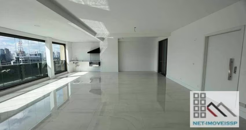 Apartamento 3 e 4 Dormitórios (186m³), 3 e 4 Suítes, Varanda, 2 Vagas.  Em frente ao maior cartão postal de São Paulo