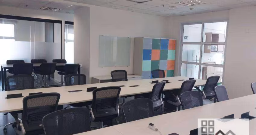 Conjunto Comercial (160m²), 3 Banheiros, 4 Vagas, Terraço. A 200 metros do Shopping Morumbi