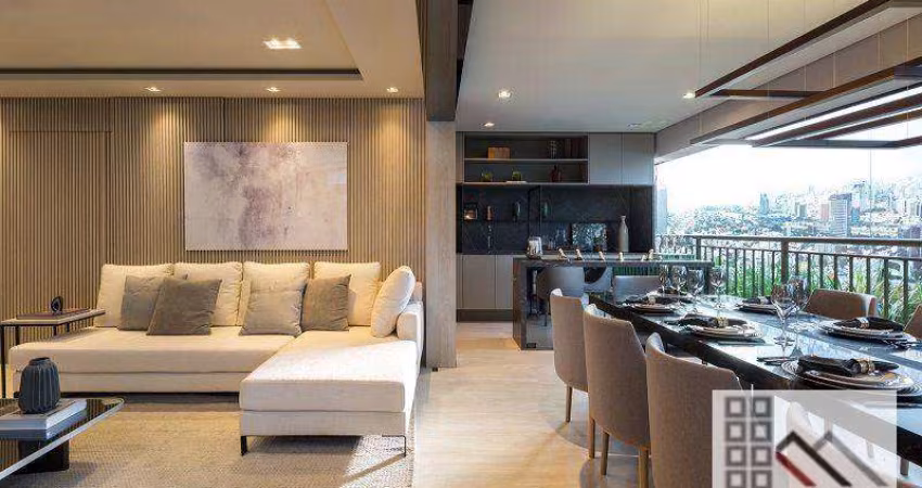 Apartamento 4 Dormitórios (156m²), 2 Suítes, Varanda gourmet, 2 Vagas. Próximo do Jockey Clube de São Paulo
