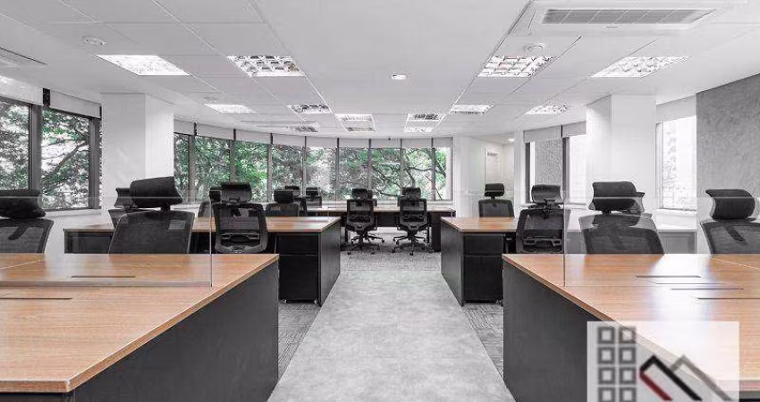 Laje Comercial (330m²), 6 Banheiros, 5 Vagas, Totalmente Equipado e Mobiliado