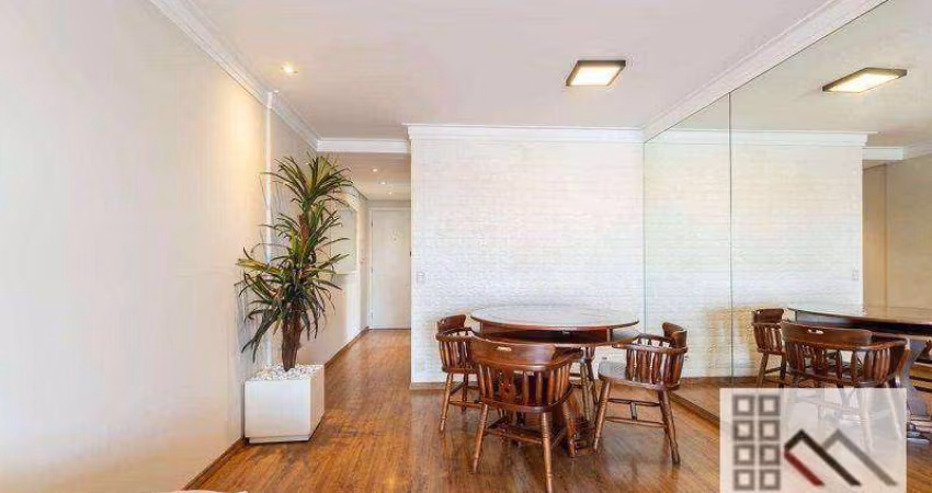 Apartamento 3 Dormitórios (86,14m²), 2 Suítes, Varanda, 2 vagas. Próximo da Estação Moema