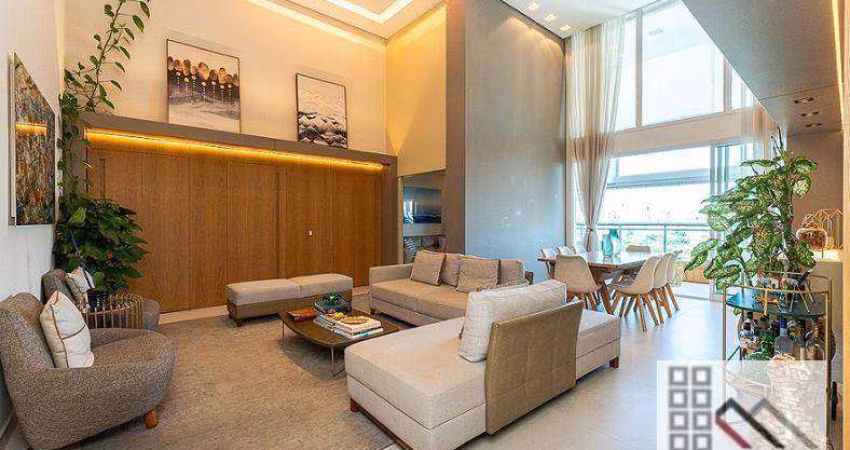 APARTAMENTO 3 DORMS (185m²), 3 SUITES, MOBILIADO, VARANDA, 3 VAGAS. A 500 METROS DA ESTAÇÃO CAMPO BELO