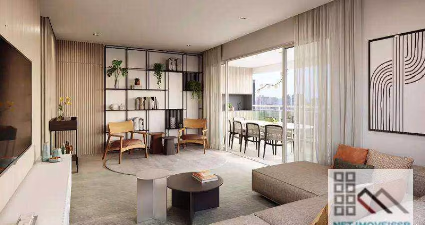 APARTAMENTO 4 DORMITÓRIOS (150,72m²), 3 SUÍTES, TERRAÇO, 3 VAGAS. A 5 MINUTOS DO PARQUE DA ACLIMAÇÃO