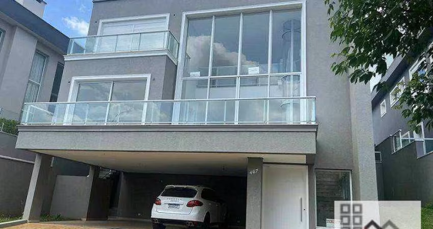 CASA EM CONDOMÍNIO 4 DORMS (430m²), 4 SUÍTES, VARANDA, 6 VAGAS. NO CONDOMÍNIO BURLE MARX