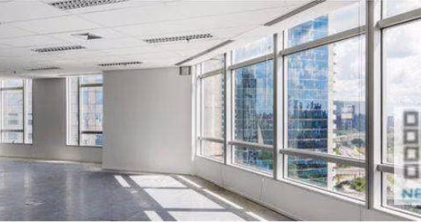 CONJUNTO COMERCIAL (680m²), 6 BANHEIROS, 17 VAGAS.  AO LADO DO WORLD TRADE CENTER DE SÃO PAULO