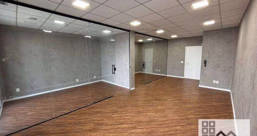 SALA COMERCIAL (64m²), 1 BANHEIRO, 2 VAGAS, TERRAÇO. A 200 METROS DO SHOPPING MORUMBI