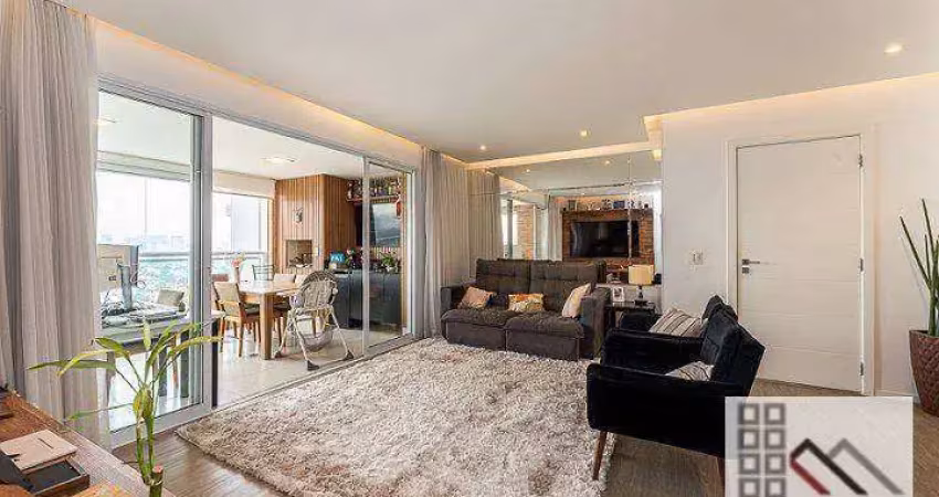 Apartamento 3 dormitórios (135m²), 1 suíte, 2 vagas, varanda, depósito. próximo do shopping vila olimpia
