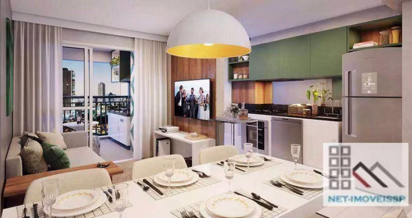 Apartamento 2 Dormitórios (60,14m²), 1 Suíte, Terraço, Decorado, 1 Vaga. Próximo da estação Sumaré do metrô