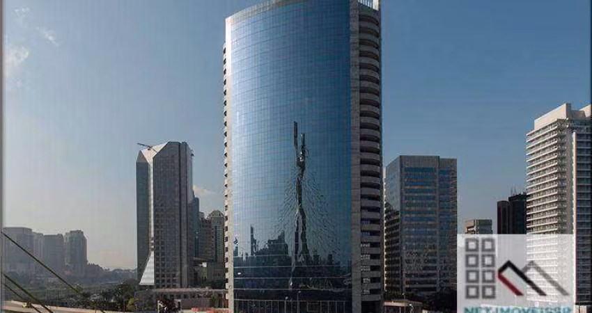 CONJUNTO COMERCIAL (734m²), 6 BANHEIROS, 18 VAGAS.  AO LADO DO WORLD TRADE CENTER DE SÃO PAULO