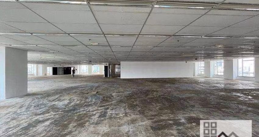 LAJE CORPORATIVA (1.216m²), 22 VAGAS.  AO LADO DO WORLD TRADE CENTER DE SÃO PAULO