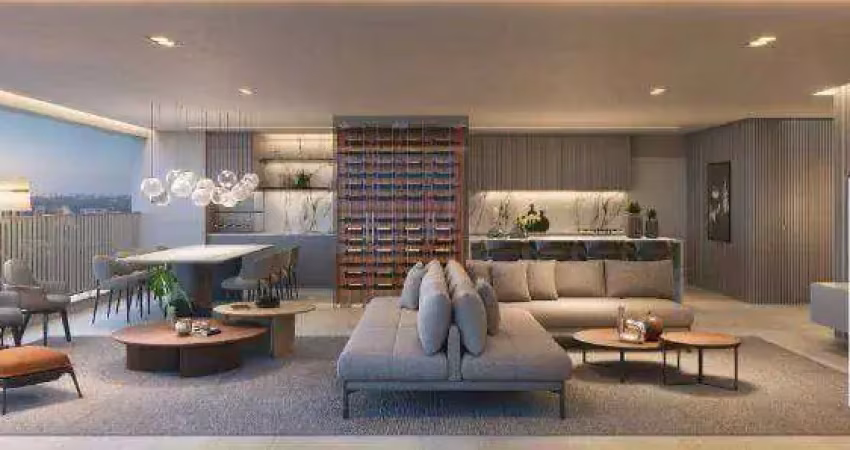APARTAMENTO 4 DORMITÓRIOS (220m²), 4 SUÍTES, TERRAÇO, 4 VAGAS. MORE A 5 MINUTOS DA PRAÇA PANAMERICANA
