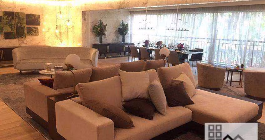 APARTAMENTO 4 DORMITÓRIOS (244m²), 4 SUÍTES, VARNDA, 3 VAGAS. A 250 METROS DA ESTAÇÃO AACD-SERVIDOR