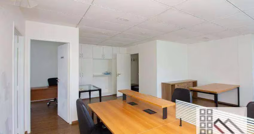 CONJUNTO COMERCIAL (71m²), 2 BANHEIROS, MOBILIADO, 1 VAGA. NO CORAÇÃO DO ITAIM BIBI