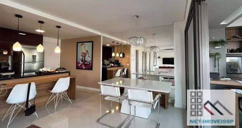 Apartamento 1 dormitório (81m²), 1 suíte, varanda, 1 vaga. a 200 metros da estação campo belo