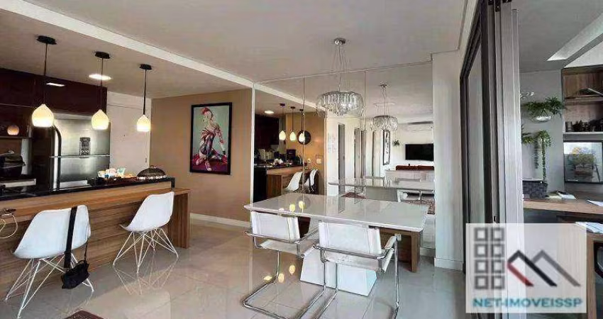 APARTAMENTO 1 DORMITÓRIO (81m²), 1 SUÍTE, VARANDA, 1 VAGA. A 200 METROS DA ESTAÇÃO CAMPO BELO