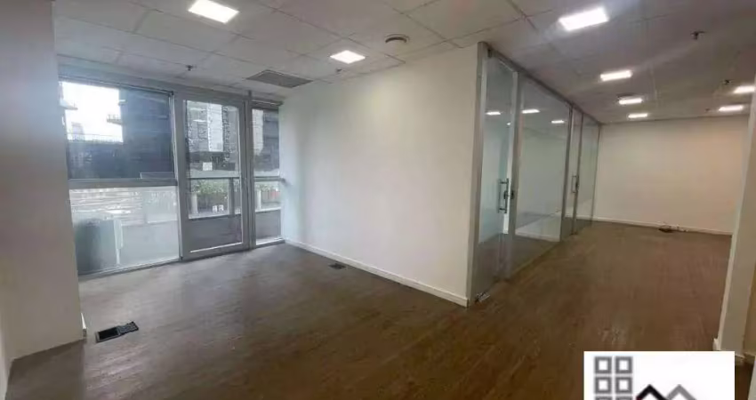 Conjunto comercial (83m²), 2 banheiros, terraço, 2 vagas. o novo ícone arquitetônico da cidade