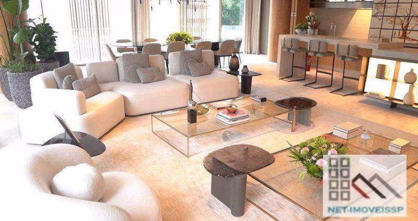 APARTAMENTO 4 DORMITÓRIOS (403,25m²), 4 SUÍTES, VARANDA, 4 VAGAS. LUXO E SOFISTICAÇÃO NO  MELHOR DO ITAIM BIBI