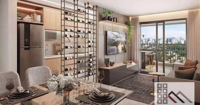 Apartamento 2 dormitórios (69,20m²), 1 suíte, terraço, 1 vaga. próximo do tietê plaza shopping