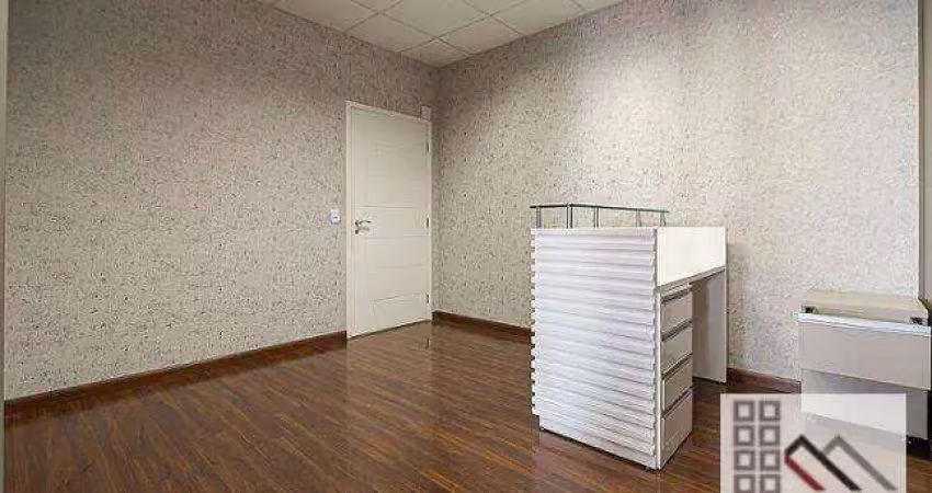 Conjunto comercial (71,24m²), 2 banheiros, 2 vagas, terraço. a 200 metros do shopping morumbi