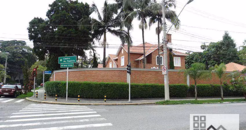 Casa de esquina comercial/residencial (850m²), 2 banheiros, 12 vagas, terraço. casa de cinema no jardim américa