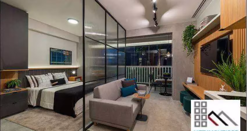 Apartamento 1 dormitório (36m²), 1 banheiro, sacada. entre as estações alto do ipiranga e santos/imigrantes