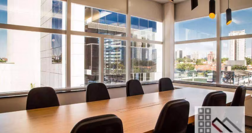 Laje comercial (406,18m²), 6 banheiros, 12 vagas. ao lado do shopping morumbi