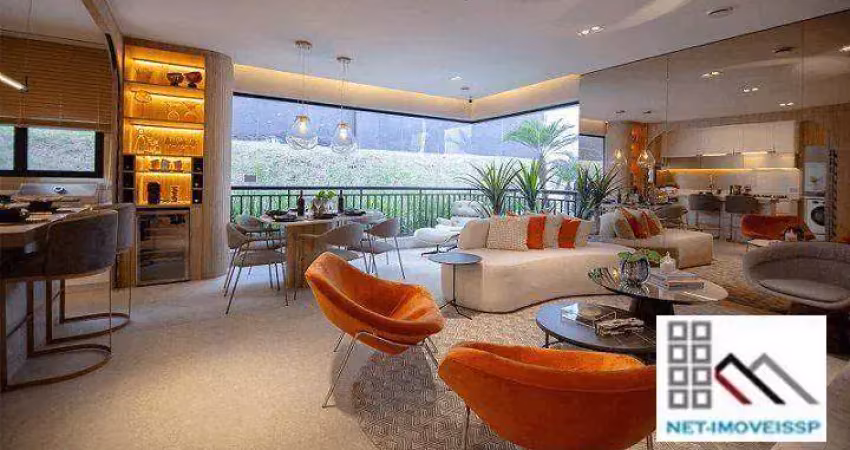Apartamento 3 dormitórios (126,11m²), 3 suítes, terraço, 2 vagas. a poucos metros do parque da água branca