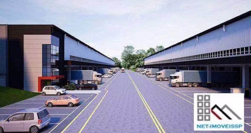 Galpão logístico novo 1ª locação (29.628,70m²), 30 vagas. moderno e especificações técnicas elevadas