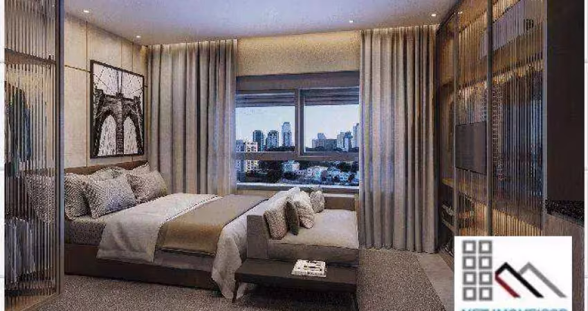 Studio residencial 1 dormitório (21m²), 1 banheiro. entre a avenida paulista e o parque do ibirapuera