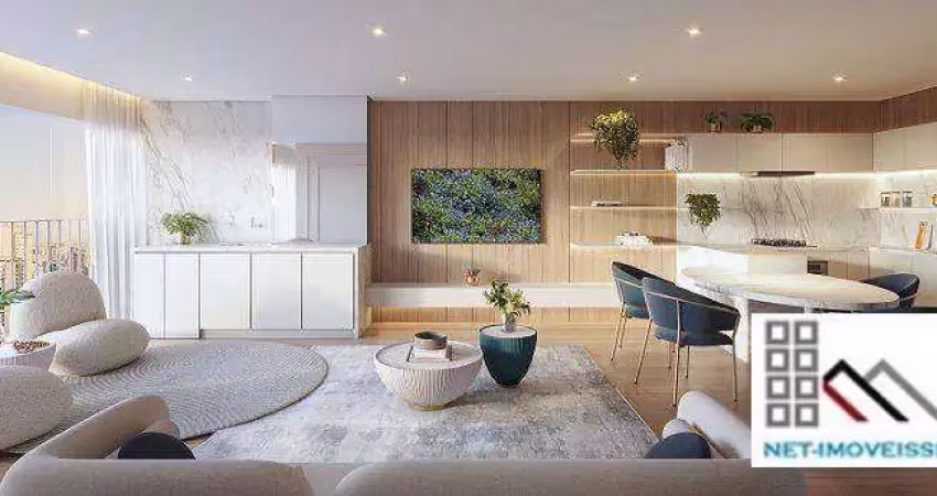 Apartamento 2 dormitórios (74,7m³), 2 suítes, terraço, 1 vaga. oportunidade de viver o inimaginável em um cenario sofisticado e exclusivo