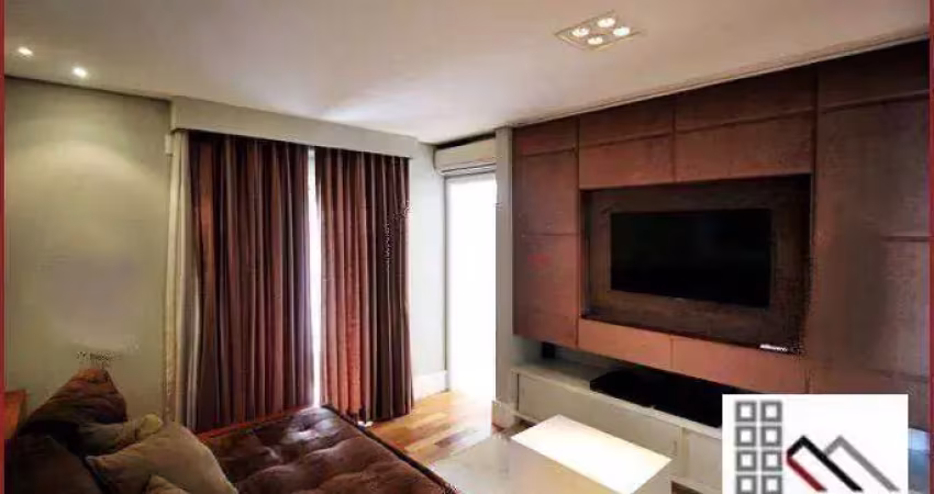 Apartamento 2 dormitórios (157m²), 2 suítes, mobiliado, 3 vagas. próximo do parque do ibirapuera