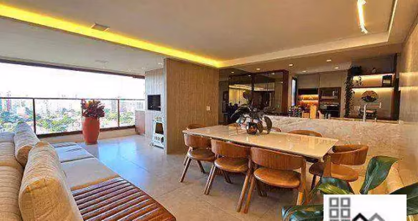 Apartamento 3 dormitórios (146m²), 3 suítes, terraço, mobiliado, 2 vagas. próximo do shopping ibirapuera