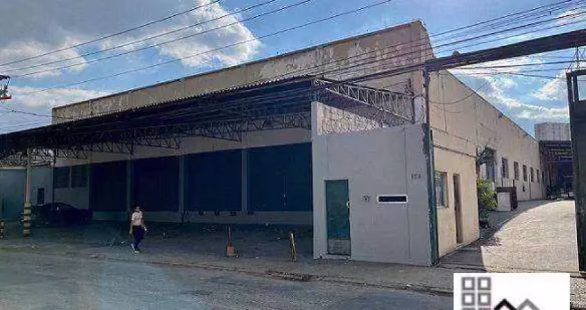 Galpão industrial/comercial (4.316m²), 6 banheiros, 5 vagas. próximo da estação leopoldina