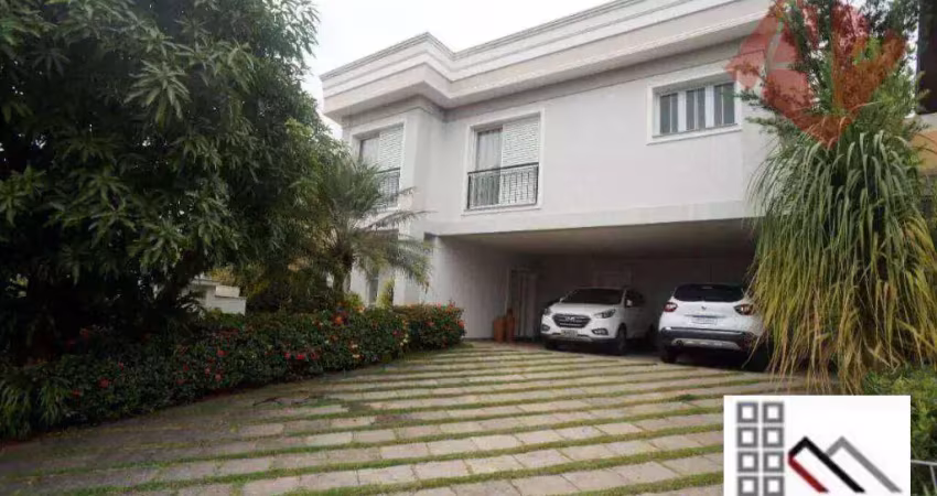 Casa em condomínio 4 dormitórios (396m²), 4 suítes, varanda, 6 vagas. alto padrão e região valorizada