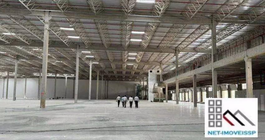 Galpão logístico (21.334m²), 12 banheiros, 28 vagas. a melhor localização no principal hub logístico do brasil
