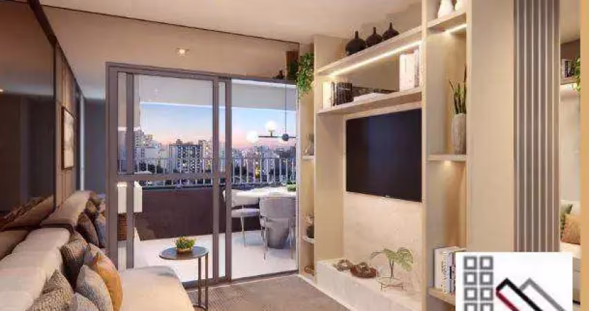 Apartamento 2 dormitórios (65,73m²), 1 suíte, varanda, 1 vaga. a 3 minutos a pé da estação alto do ipiranga