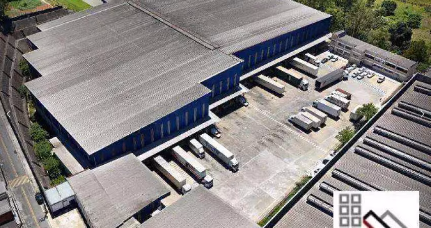Galpão logístico monousuário (15.329m²), 6 banheiros, 29 vagas. acesso rápido para cumbica e para as principais rodovias