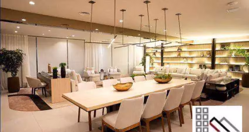 Apartamento 4 dormitórios (262m²), 3 suites, 3 vagas, terraço. more no melhor do brooklin com exclusividade e conforto